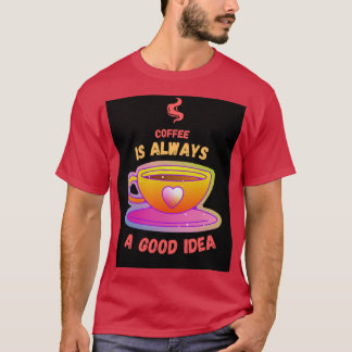 Camiseta de té para café