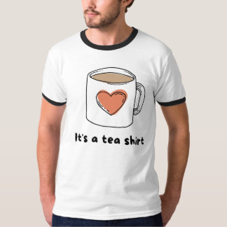 Camiseta de té para hombres
