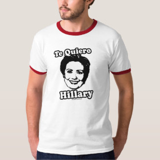 Camiseta de Te Quiero Hillary