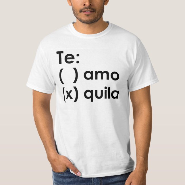 Camiseta de Te (quila) (Anverso)