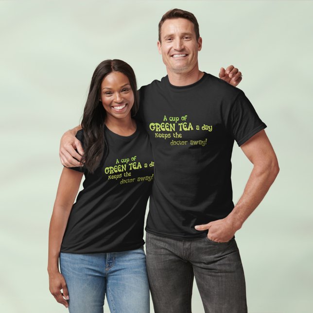 Camiseta de té verde (🍵 Sip & Stay Healthy: Green Tea Lover Tee! 🌱)