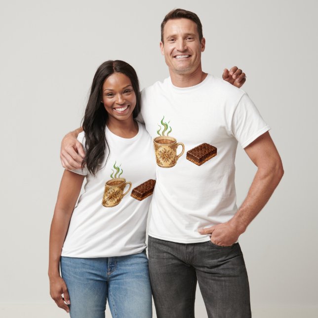 Camiseta de té y galletas (Unisexo)