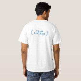 Camiseta de Team Finlandia parte trasera