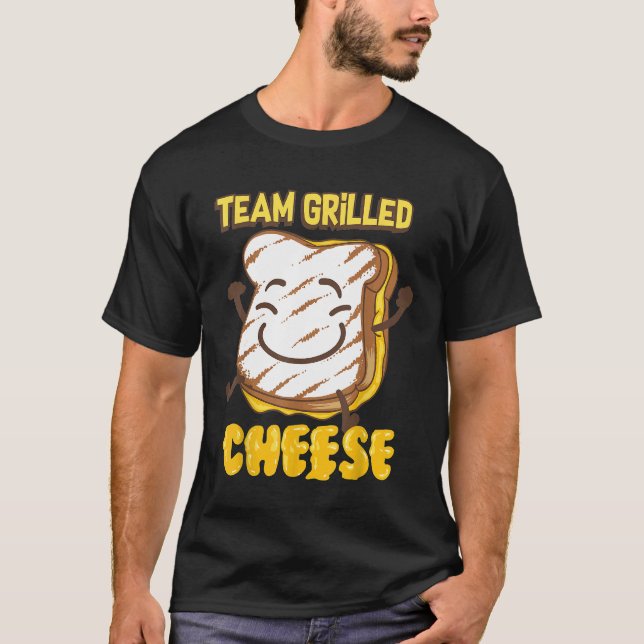 Camiseta de Team Grilled Cheese Monada Amor Chedda (Anverso)