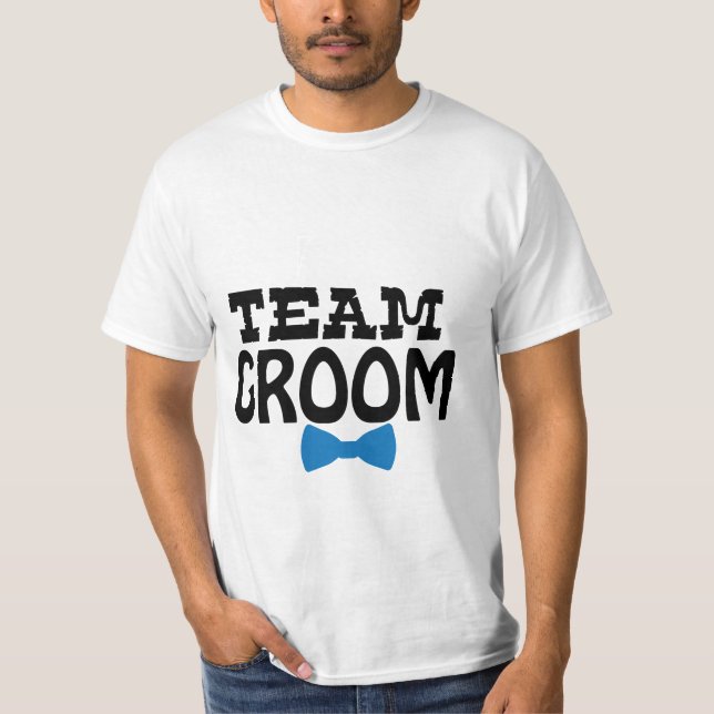 camiseta de Team Groom (Anverso)