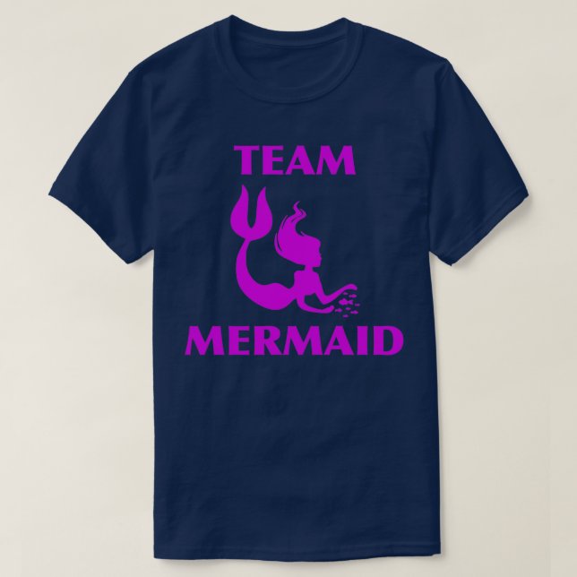 camiseta de Team Mermaid Classic TShirt (Diseño del anverso)