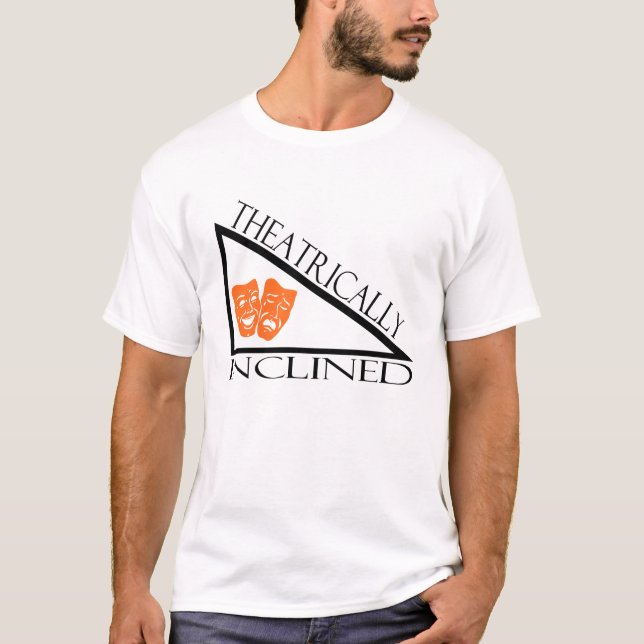 Camiseta De teatro inclinado (Anverso)