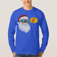 Camiseta de Tech Santa Feliz Navidad
