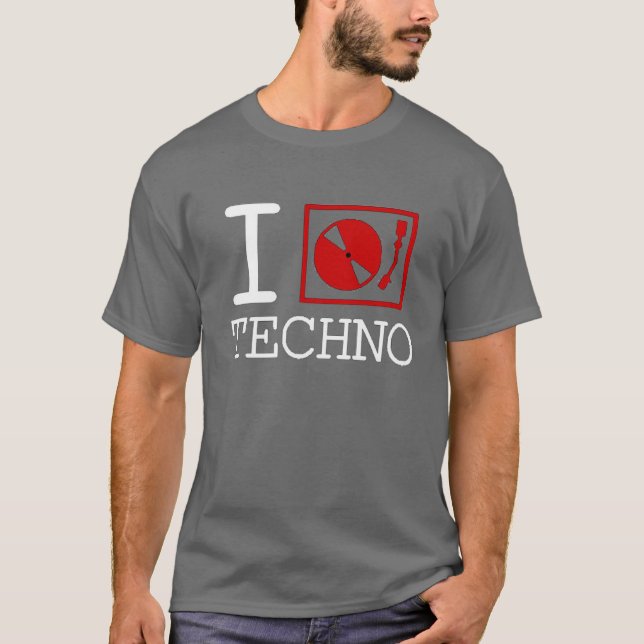Camiseta de Techno (Anverso)