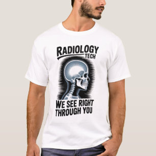 Camiseta de Técnico de Radiología: ¡Vemos a Través