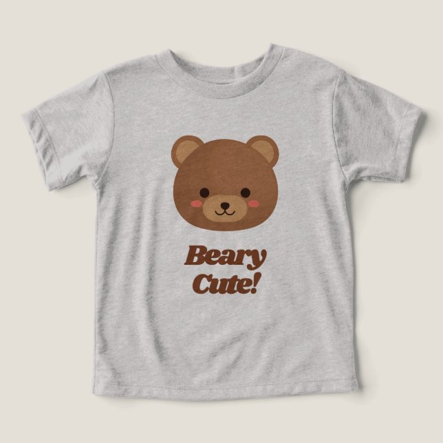 Camiseta de Teddy Bear Toddler (Diseño delantero )