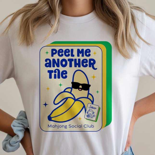 Camiseta de Teja de Juego de Mahjong Banana (Subido por el creador)