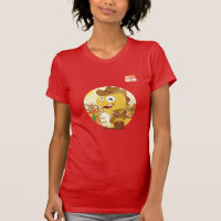 Camiseta de Tejas VIPKID (naranja)