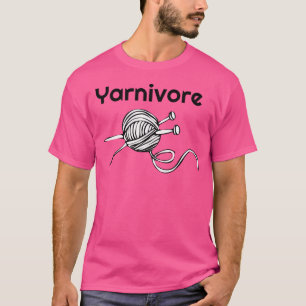 Camiseta de tejer y ganchillo Yarnivore