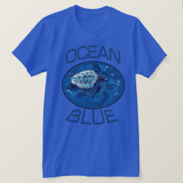 Camiseta de tela de Bella azul marino