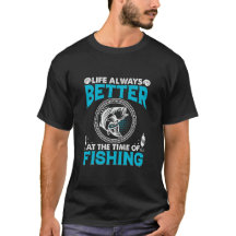 Camiseta de tema de pesca