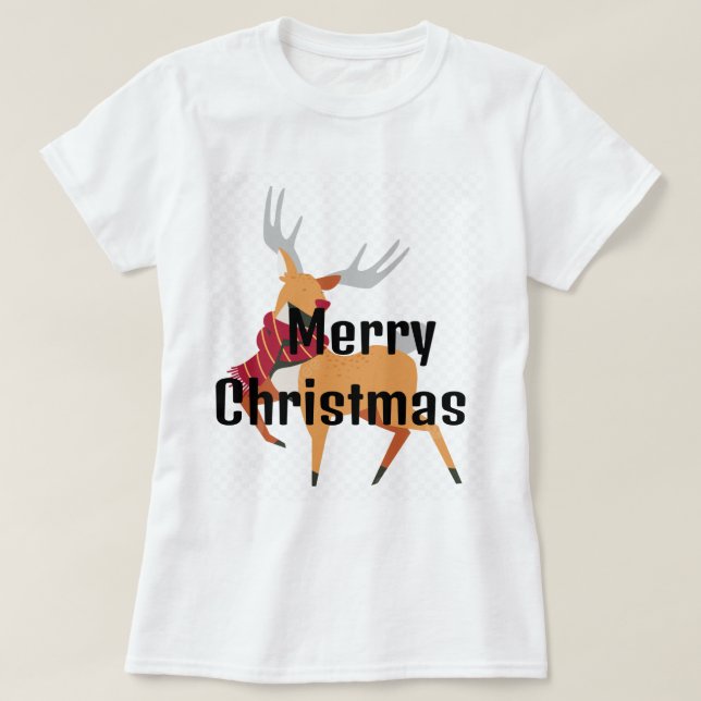 Camiseta de temática navidad para chicas:Camiseta (Diseño del anverso)