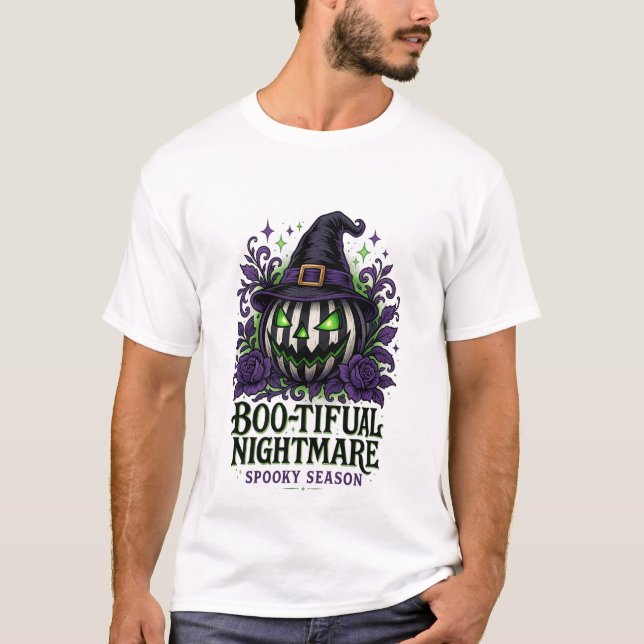 Camiseta de temporada espeluznante de Halloween (Anverso)