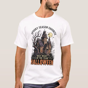 Camiseta de Temporada Espeluznante Mansión Embruja