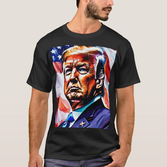 Camiseta de tendencia, fresca y elegante (Anverso)