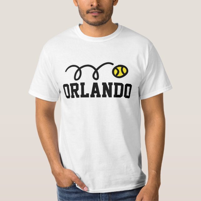 Camiseta de tenis de Orlando para hombres mujeres  (Anverso)