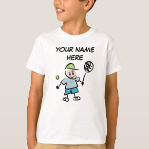 Camiseta de tenis de un niño personalizado