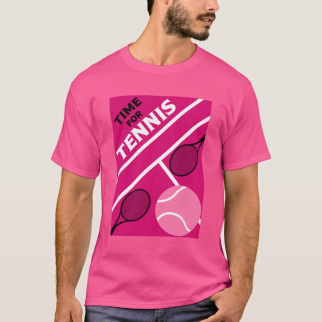 Camiseta De Tenis En El Jardín (Anverso)