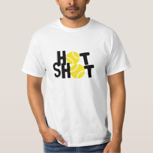 Camiseta de tenis Hot Shot para hombres mujeres ni
