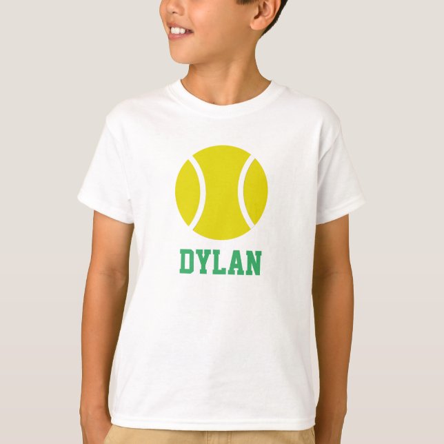 Camiseta de tenis personalizada (Anverso)