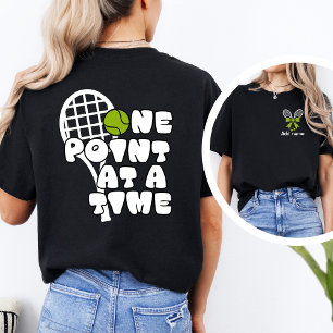 Camiseta de tenis personalizada para niñas coqueta