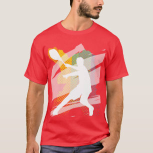 Camiseta de tenis roja