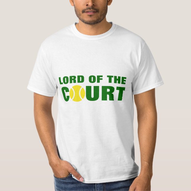 Camiseta de tenis | Señor de la cancha (Anverso)