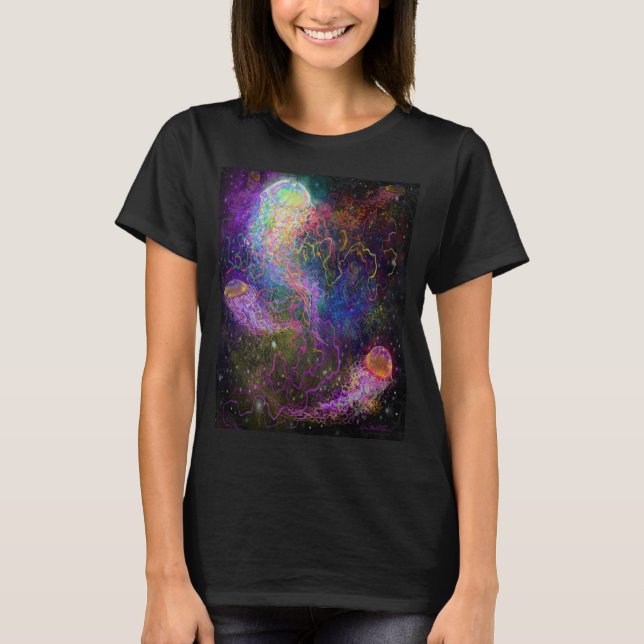 Camiseta de tentáculos espaciales (Anverso)