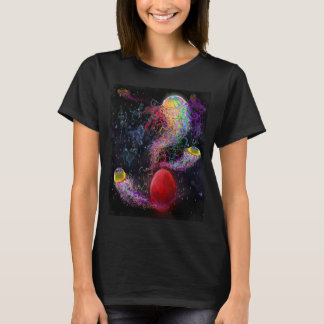 Camiseta de tentáculos espaciales