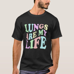Camiseta de Terapeuta Respiratorio Pulmones Son Mi