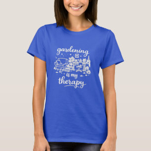 Camiseta de Terapia de Jardinería Raíces Felices