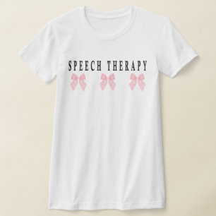 Camiseta de terapia del habla, camiseta de SLP, la