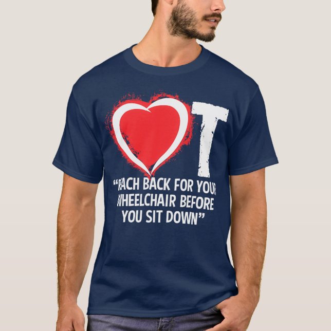 Camiseta de Terapia Ocupacional Graciosa De Regalo (Anverso)