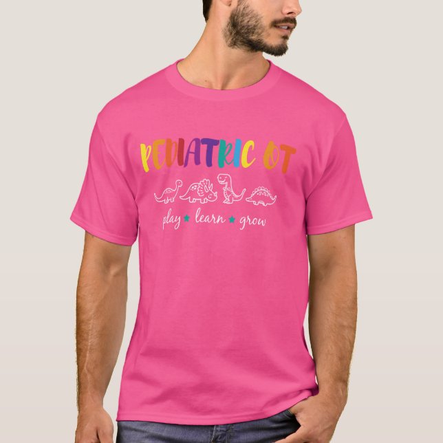 Camiseta de terapia ocupacional pediátrica en arco (Anverso)