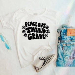 Camiseta De Tercer Grado De Paz Para Los Niños