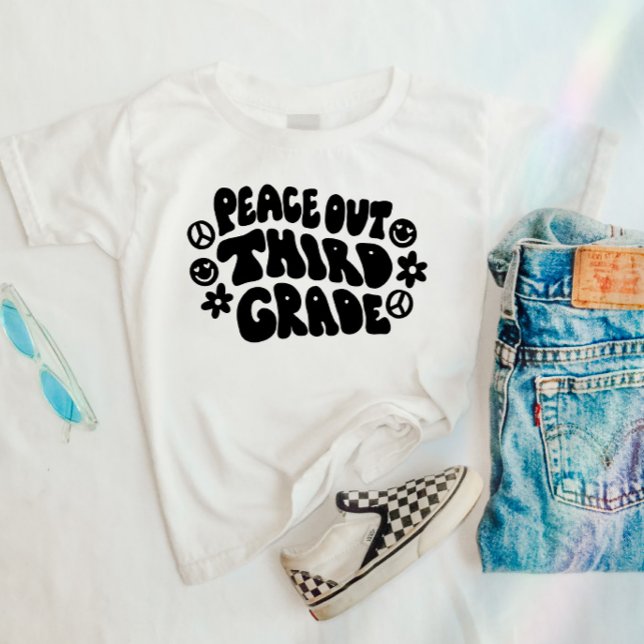 Camiseta De Tercer Grado De Paz Para Los Niños (Subido por el creador)