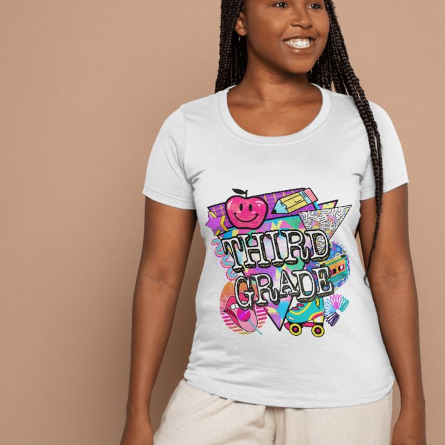 Camiseta de tercer grado de Retro 90 (Subido por el creador)