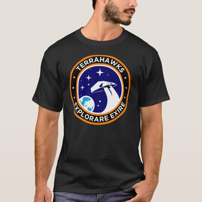 Camiseta de TerraHawks (Anverso)