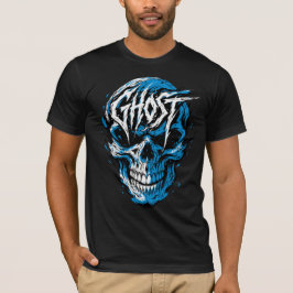 Camiseta de terror Blue Skull