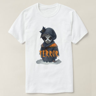 Camiseta de terror de mascara de Halloween