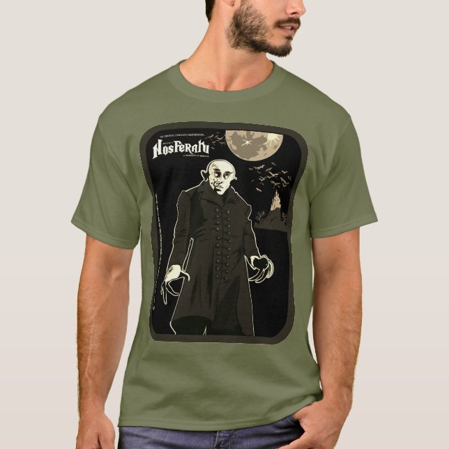 Camiseta de terror Nosferatu  (Anverso)