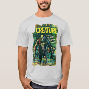 Camiseta de terror retro "THE CREATURE"