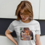Camiseta de texto/foto hecha por personalizado<br><div class="desc">Personalizado hecho - Añadir foto y camiseta de texto</div>