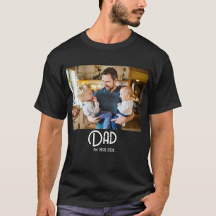 Camiseta de texto Grunge de foto establecida por p