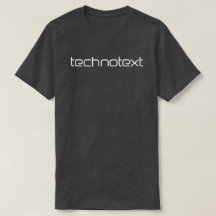 Camiseta de texto Technotext de Guay